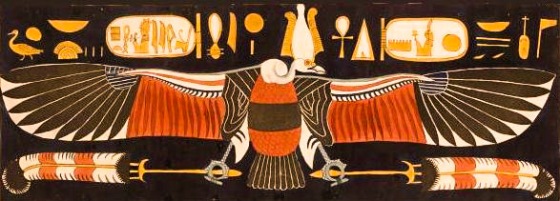 The vulture Goddess Nekhbet 